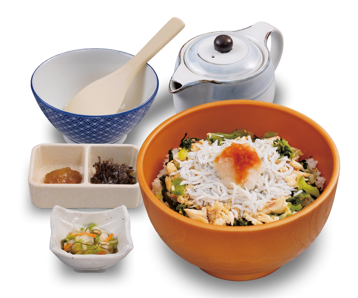 さばしらす茶漬け