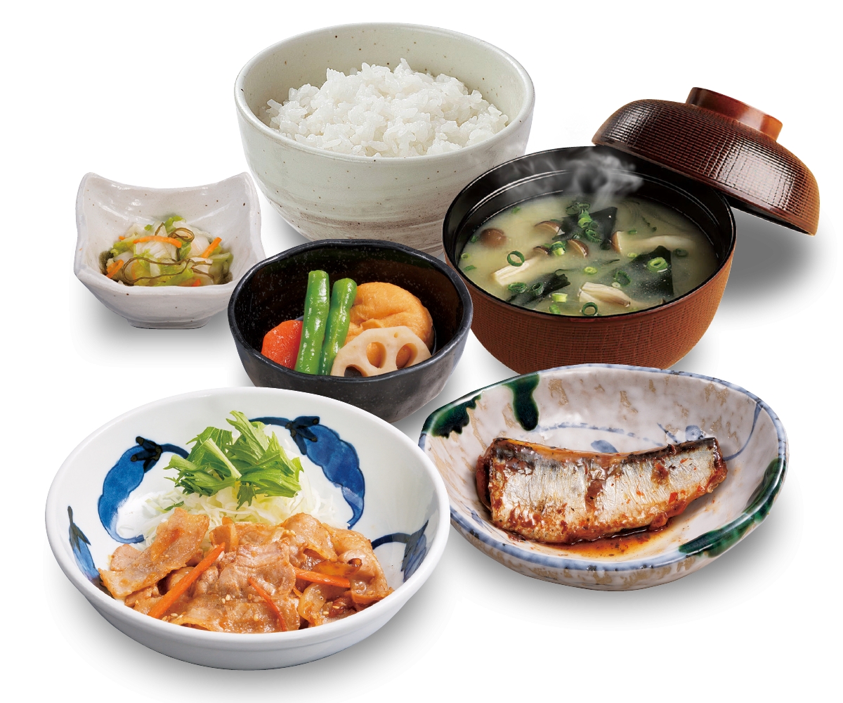 一汁三菜定食