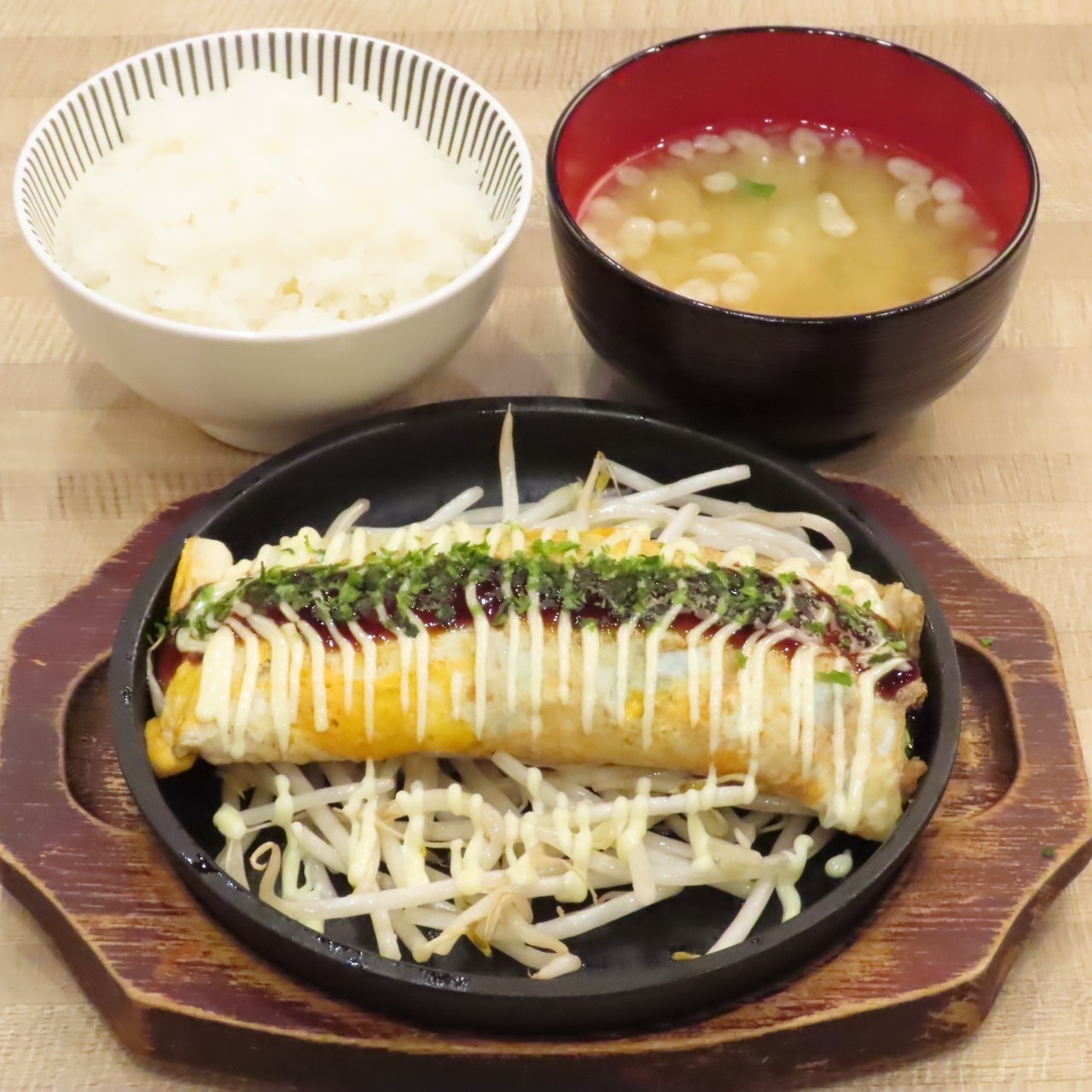 とん平焼セット