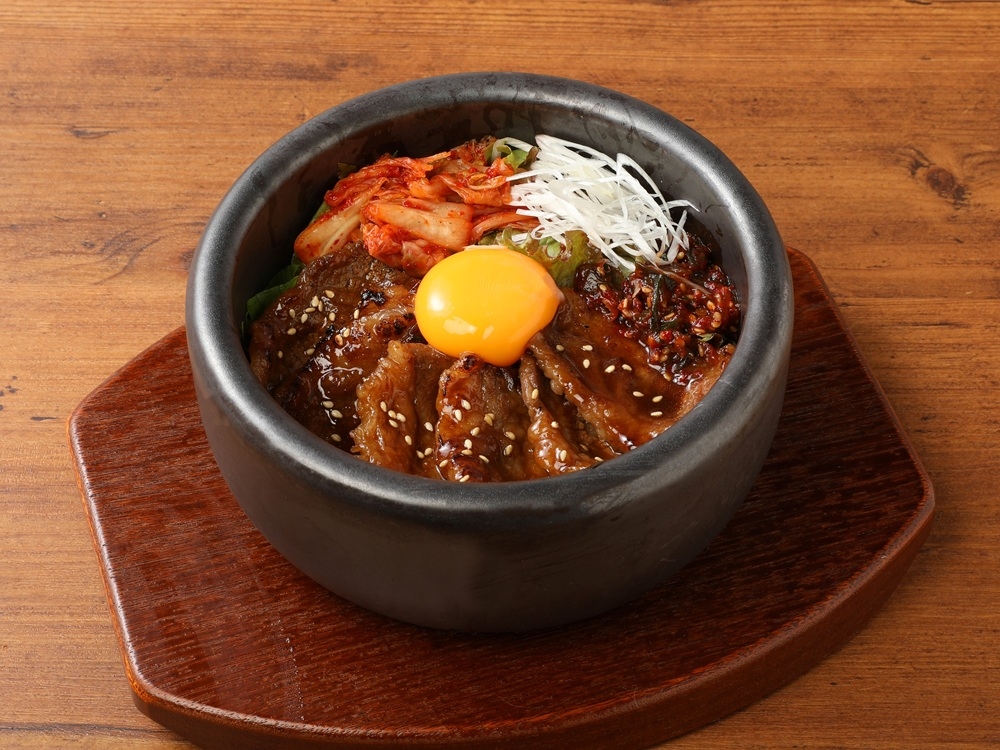 牛カルビ焼肉石焼ピビンパ